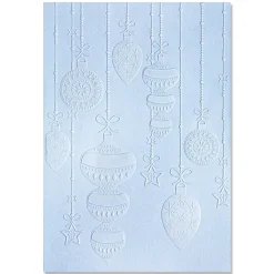 Carpeta de Texturas Sparkly Ornaments Sizzix 666307