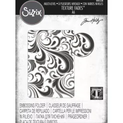 Carpeta de Texturas Swirls para Sizzix de Tim Holtz 665226
