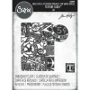 Carpeta de Texturas Vault Airmail para Sizzix de Tim Holtz 666869