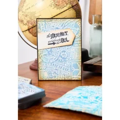 Carpeta de Texturas Vault Airmail para Sizzix de Tim Holtz 666869