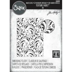 Carpeta de Texturas Vault Flourish para Sizzix de Tim Holtz 666868