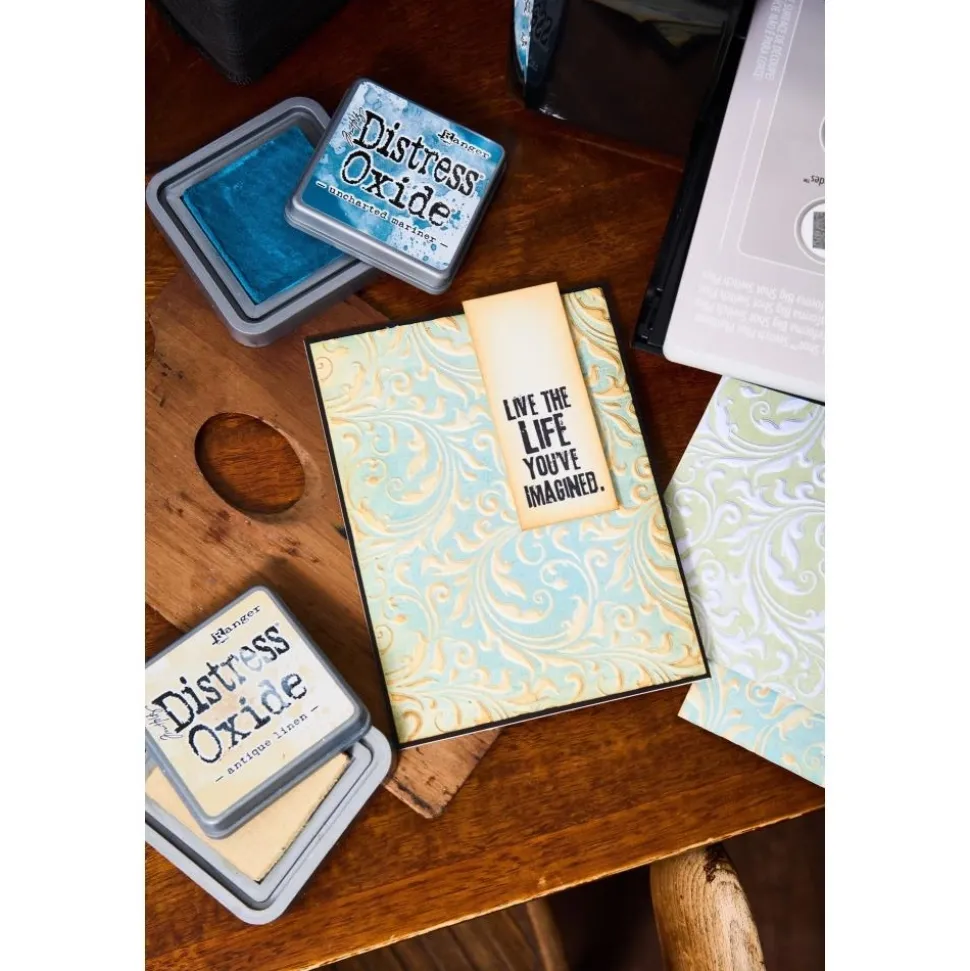 Carpeta de Texturas Vault Flourish para Sizzix de Tim Holtz 666868