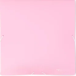 Carpeta para Papeles con Gomas Rosa Craftelier 30x30cm