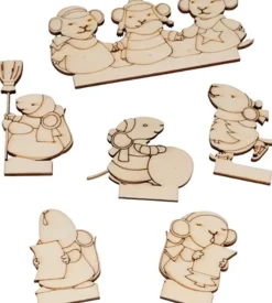 Casa de Ratones y Personajes Artemio