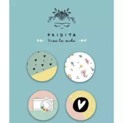 Chapas Bonitas Serendipia Fridita