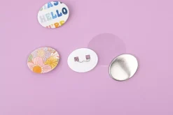 Chapas ovaladas pequeñas para Button Press We R Makers