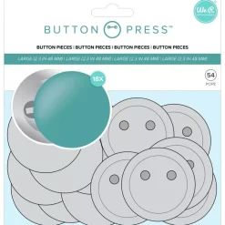 Chapas para Button Press We R Memory Keepers 58mm