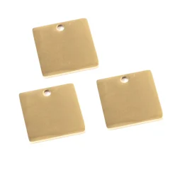 Charms cuadrados para Jewelry Press We R Makers