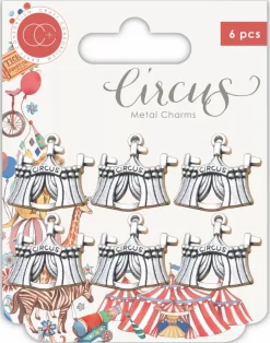 Charms metálicos Big Top Circus Craft Consortium