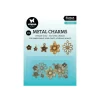 Charms metálicos Flores Studio Light