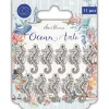 Charms Metálicos Seahorse Ocean Tale Craft Consortium