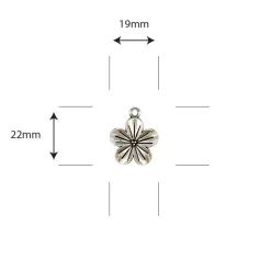 Charms Metálicos Wildflower Meadow Special Edition Craft Consortium