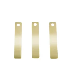 Charms rectangulares para Jewelry Press We R Makers