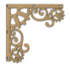 Chipboard Esquinera engranajes Dayka
