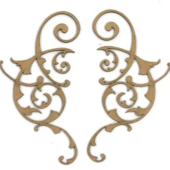 Chipboard Set filigranas - Dayka