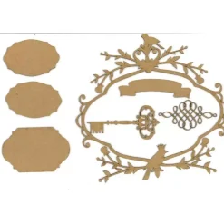 Chipboard Set álbum caja - Dayka