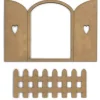 Chipboard Set Valla y ventana Dayka