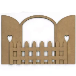 Chipboard Set Valla y ventana Dayka