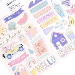 Chipboard stickers Keeping Cool Rosie's Studio