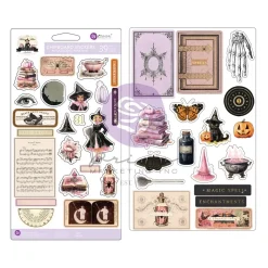Chipboard Stickers Magic Spell Frank Garcia Prima