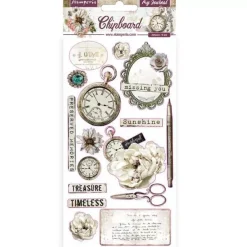 Chipboard Stickers Romantic Journal Stamperia