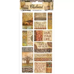 Chipboard Stickers Savana Stamperia