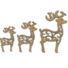 Chipboard Trio de renos - Dayka