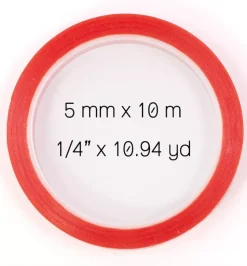 Cinta Adhesiva de Doble Cara Extrafuerte 5mm Craftelier