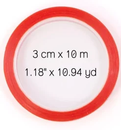 Cinta Adhesiva de Doble Cara Extrafuerte 3cm Craftelier