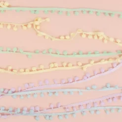 Cinta de Pompón Negra Craftelier 12mm