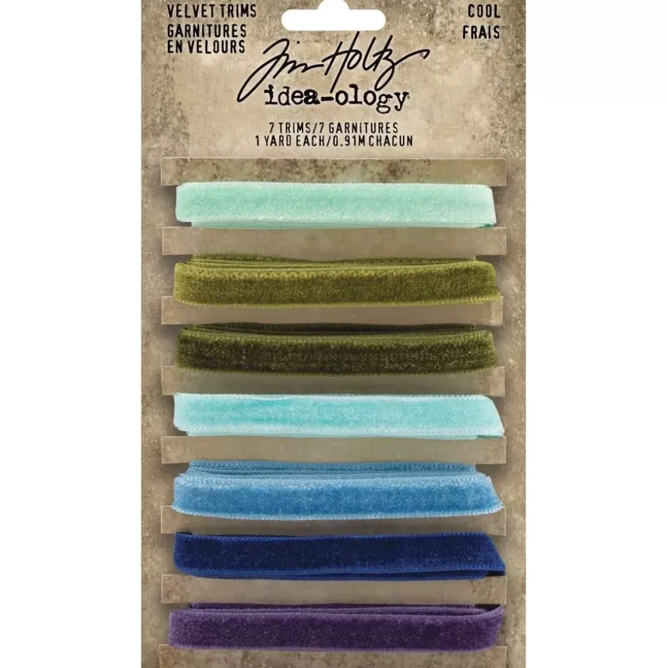 Cintas de Terciopelo Cool Tim Holtz