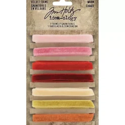 Cintas de Terciopelo Warm Tim Holtz