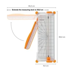 Cizalla SureCut base estrecha Fiskars A4