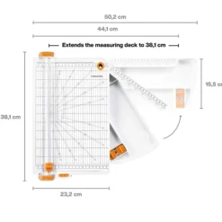 Cizalla SureCut con almacenamiento Fiskars A4