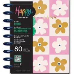Classic Diario Budget Layout Bold Simplicity Happy Planner 2024