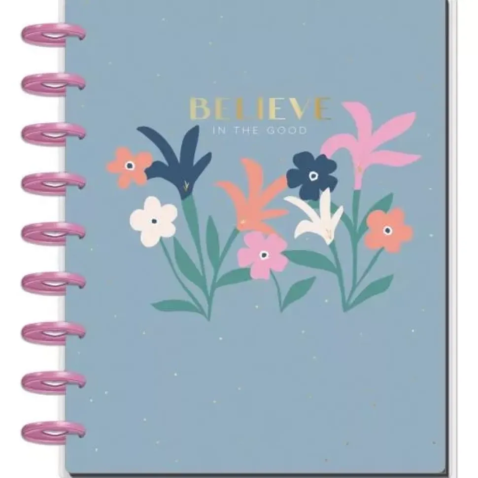 Classic Diario Guiado Faith Bold Blossoms Happy Planner 2024