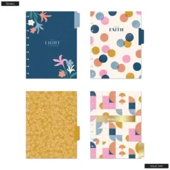 Classic Diario Guiado Faith Bold Blossoms Happy Planner 2024