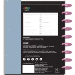 Classic Diario Guiado Faith Bold Blossoms Happy Planner 2024