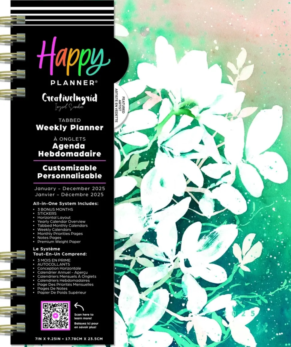 Classic Happy Planner Serene Garden 2025