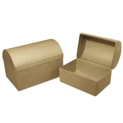 Cofre de papel maché Rayher