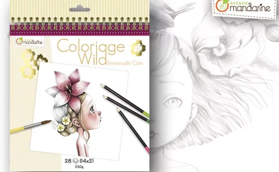 Coloriage Wild 01 Libro para colorear