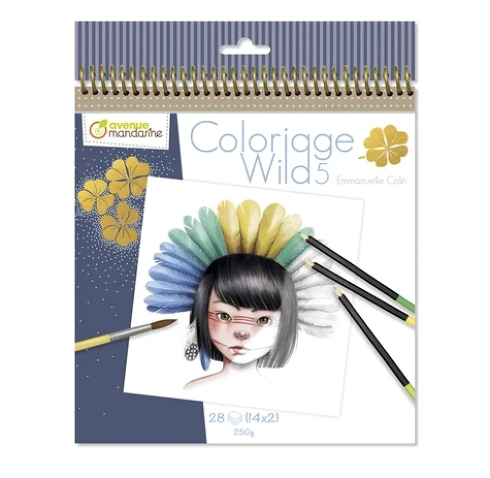 Coloriage Wild 05 Libro para colorear