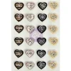Corazones Vintage Heart Traveler's Journal de papel Prima