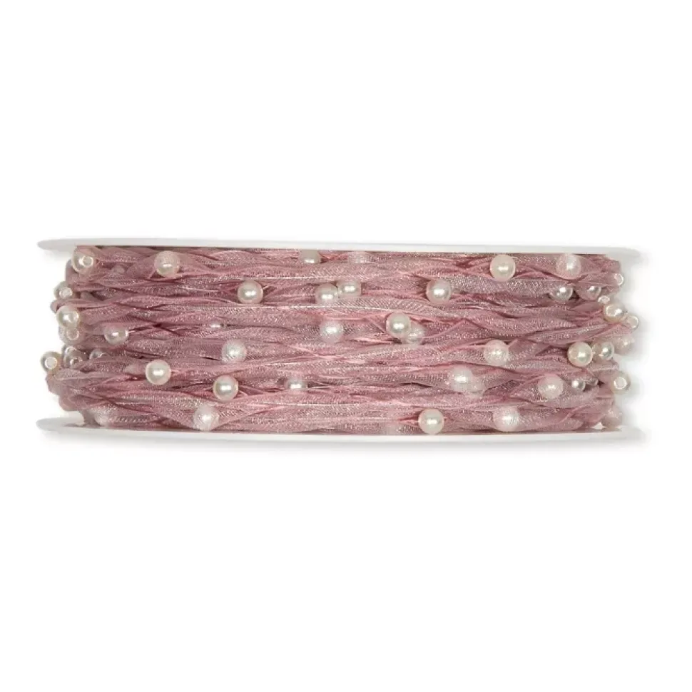 Cordón de Perlas Rosa Halbach 20m