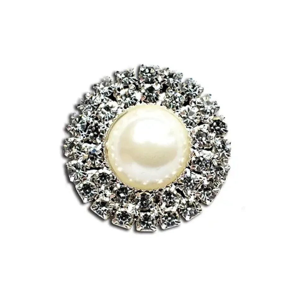 Círculos de perlas y diamantes Always and Forever Craft Consortium