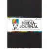 Cuaderno Art Journal Negro Dina Wakley Ranger 25x35cm