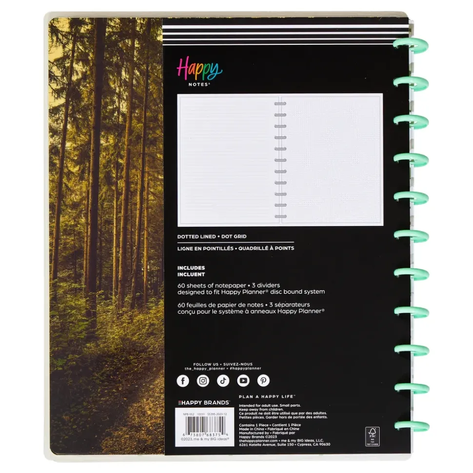 Cuaderno Big Camp Nostalgia Happy Planner