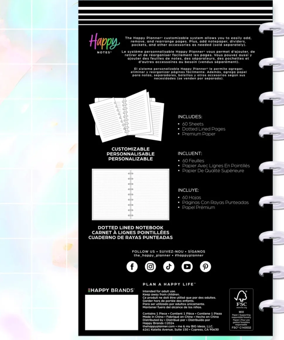 Cuaderno Classic Opal Dreams Happy Planner