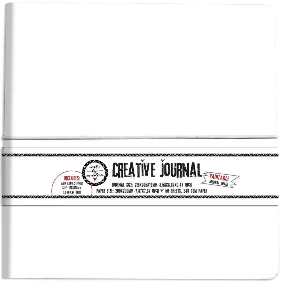 Cuaderno Creative Journal blanco Art By Marlene Essentials Studio Light