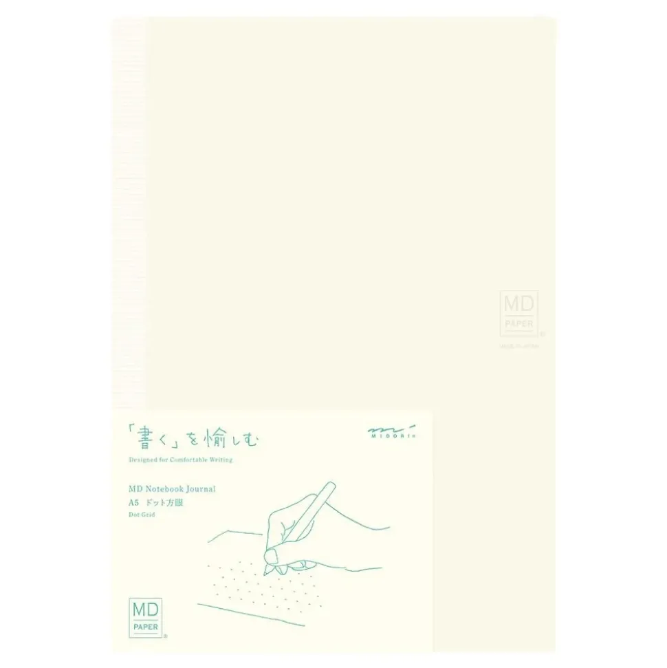 Cuaderno cuadrícula de puntos Midori MD Paper A5